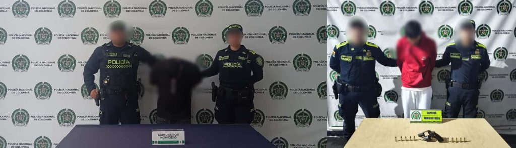 Policía captura a 102 personas y decomisa más de 300 armas en el Valle de Aburrá