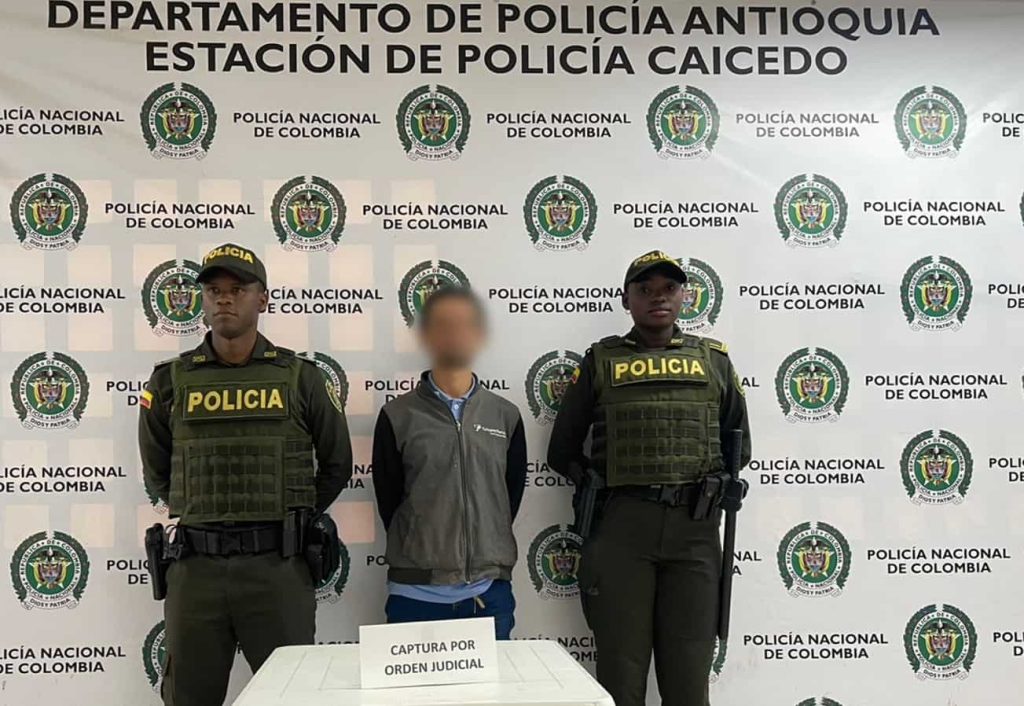 Captura en Caicedo: detenido por tráfico de armas en Antioquia
