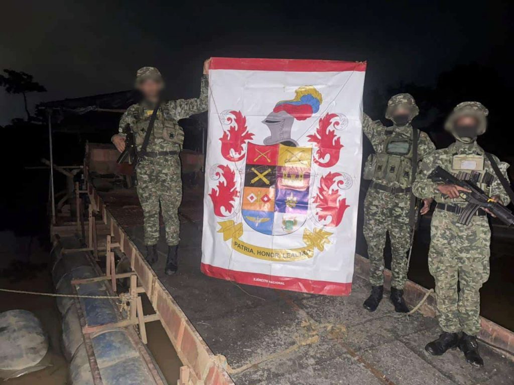 Intervención militar frena explotación ilícita de oro en zona rural de Zaragoza