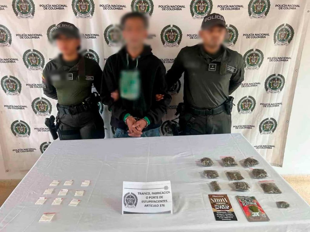 Detienen a hombre con marihuana y base de coca en Remedios, Antioquia