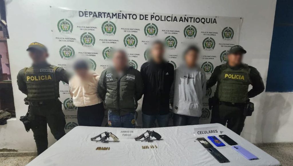 En el norte de Antioquia, capturan a presuntos miembros del EGC en Yarumal