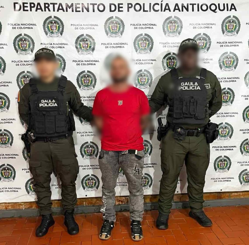 Capturan en Salgar, Antioquia, a alias “Arete” por presunto secuestro extorsivo agravado y desaparición forzada