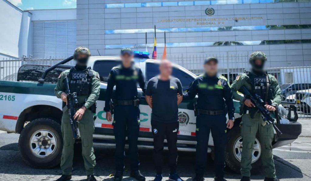 Capturan en Rionegro a alias ‘Hermes’, requerido en Luxemburgo por presunto narcotráfico
