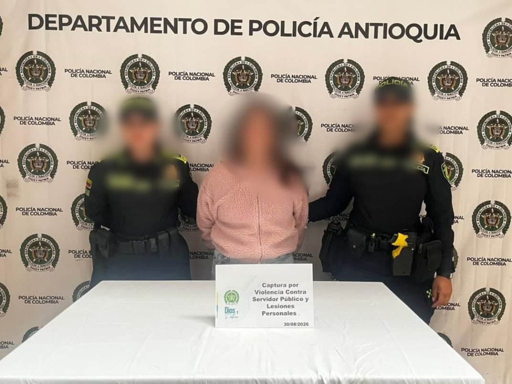 Capturan a mujer señalada de agredir a una guarda de tránsito en Argelia, Antioquia