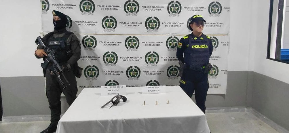 Revólver calibre 38 fue hallado tras persecución policial en Concordia