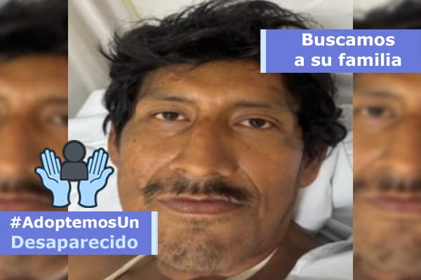 #AdoptemosUnDesaparecido – Buscamos a a la familia de Jose Helidier Ladino Velasco