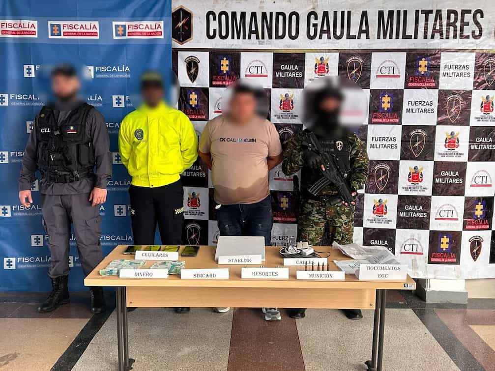 Capturan en Urabá a señalado cabecilla del EGC investigado por homicidios en 2021
